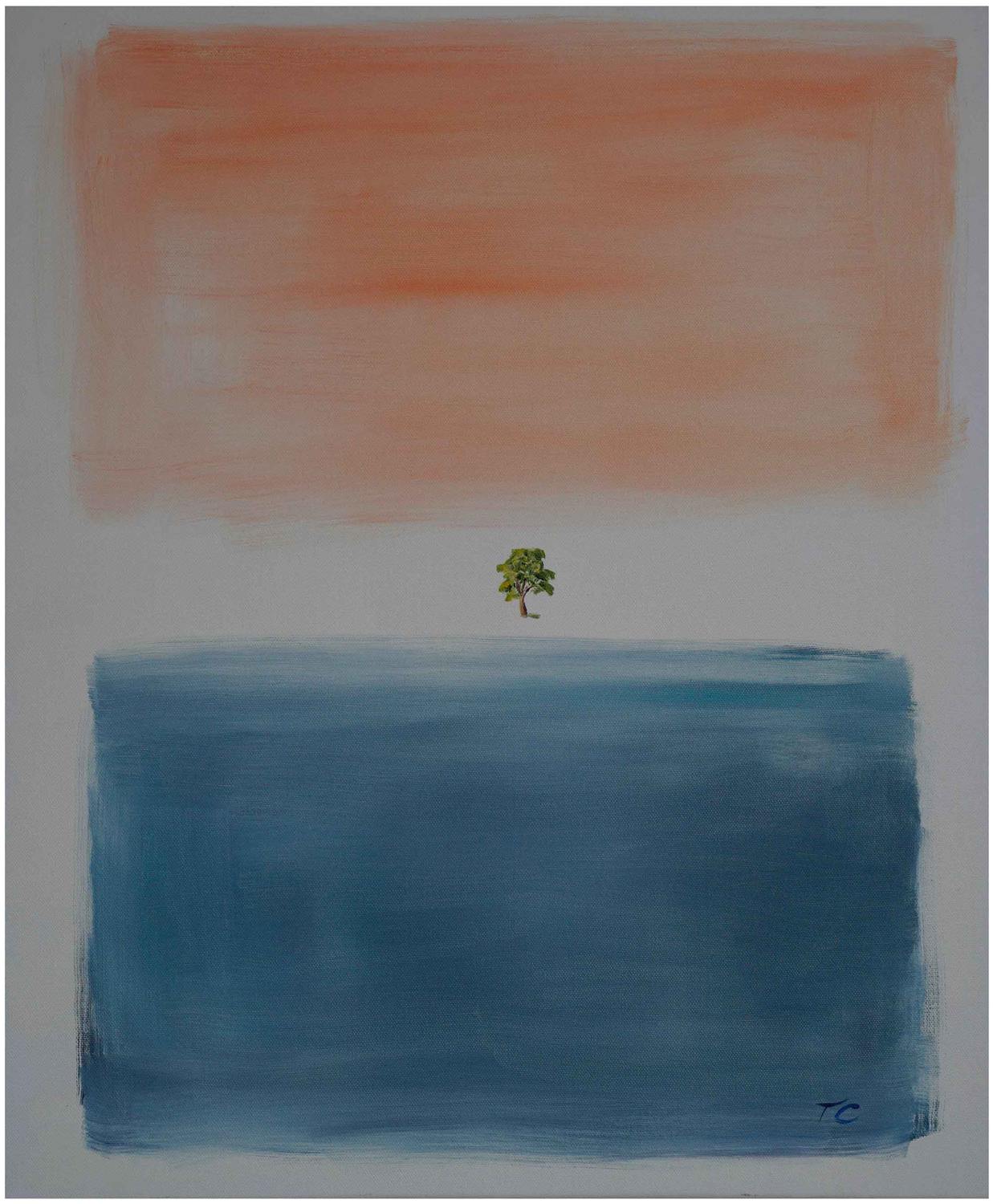 A Tree Lost in Time — painting by Trevor Chatfield