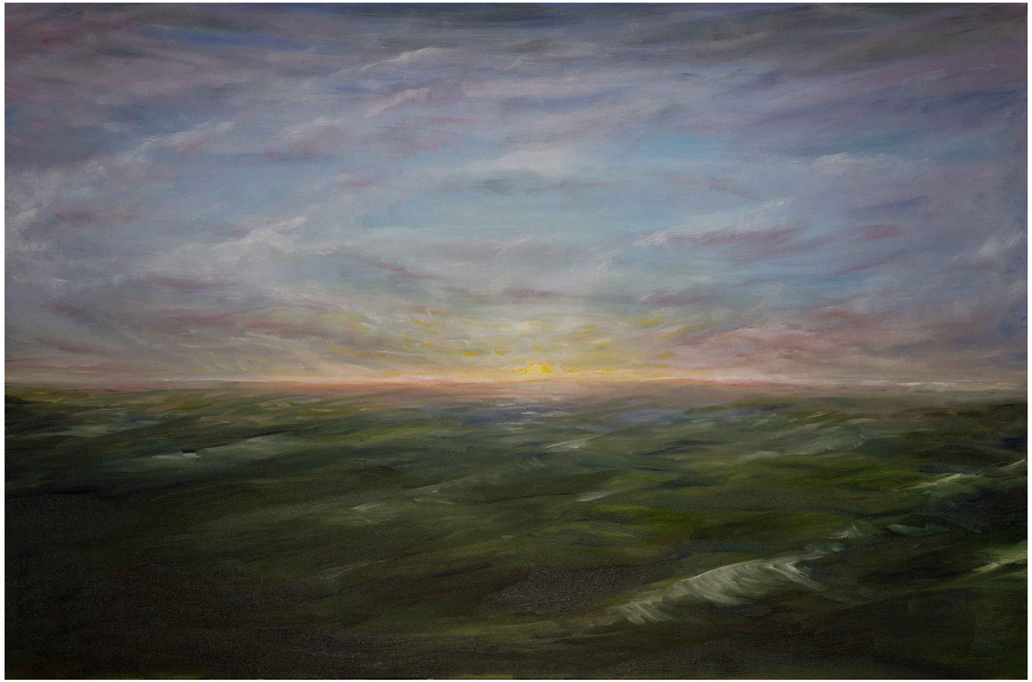All at Sea — painting by Trevor Chatfield