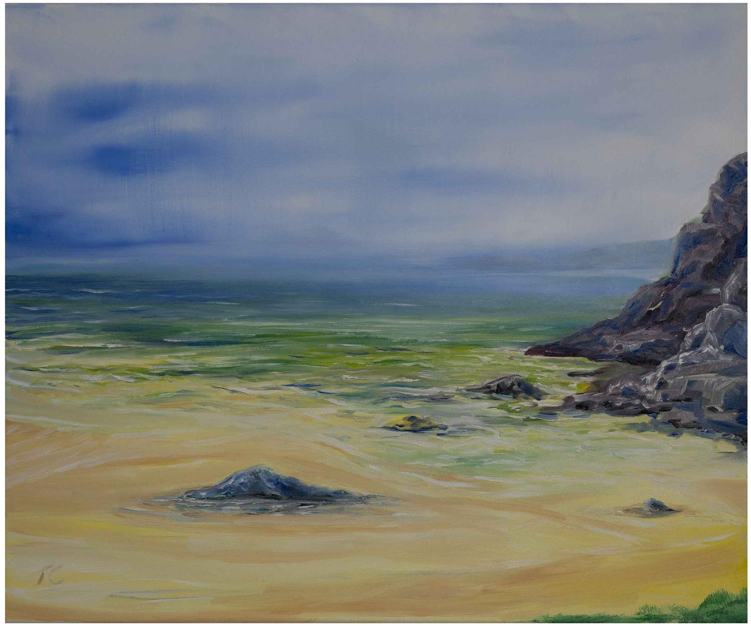 Beach — painting by Trevor Chatfield