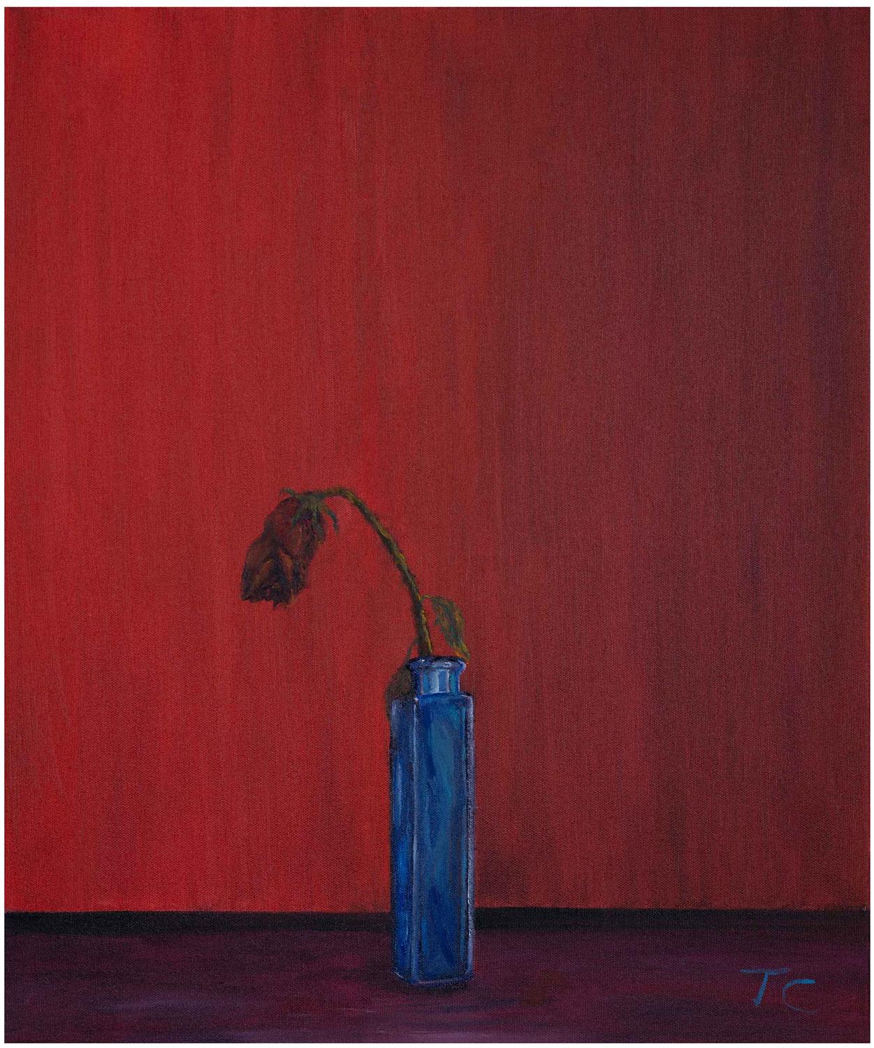 Dead Rose — painting by Trevor Chatfield