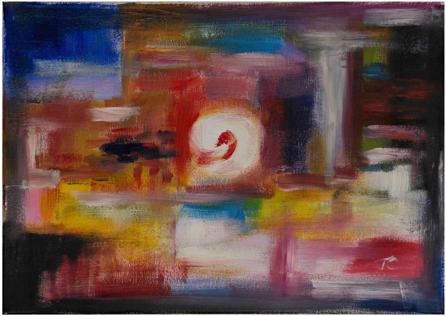 Sting in the Tail — painting by Trevor Chatfield