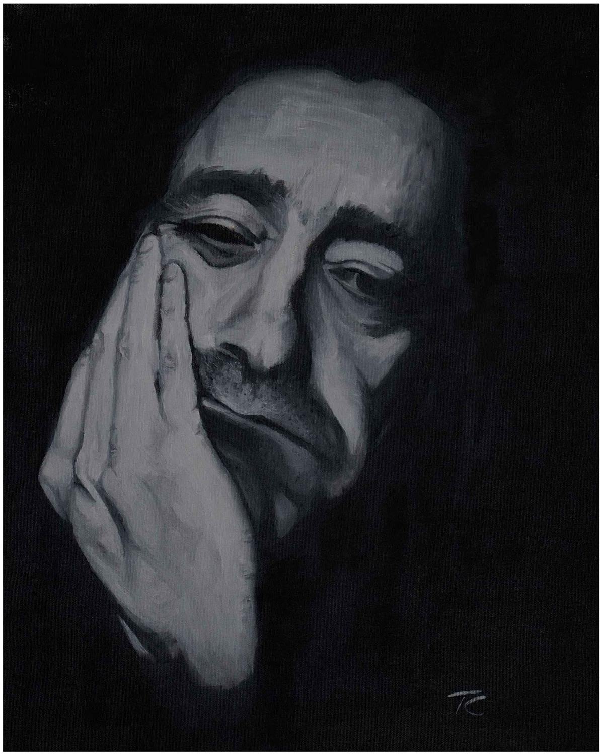 Stroke — Life Changes — painting by Trevor Chatfield